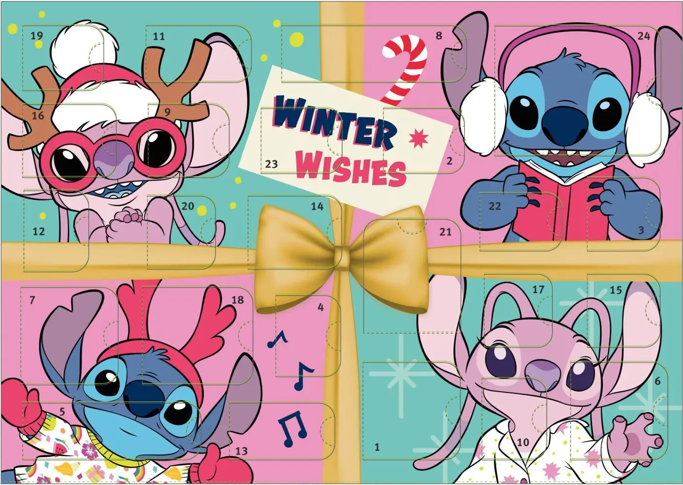 Cover: 4043946323396 | Lilo &amp; Stitch Adventskalender | Kalender | Deutsch | EAN 4043946323396