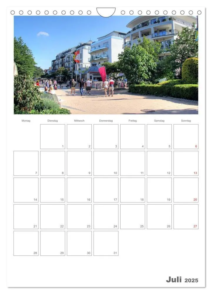 Bild: 9783457023396 | Timmendorfer Strand (Wandkalender 2025 DIN A4 hoch), CALVENDO...