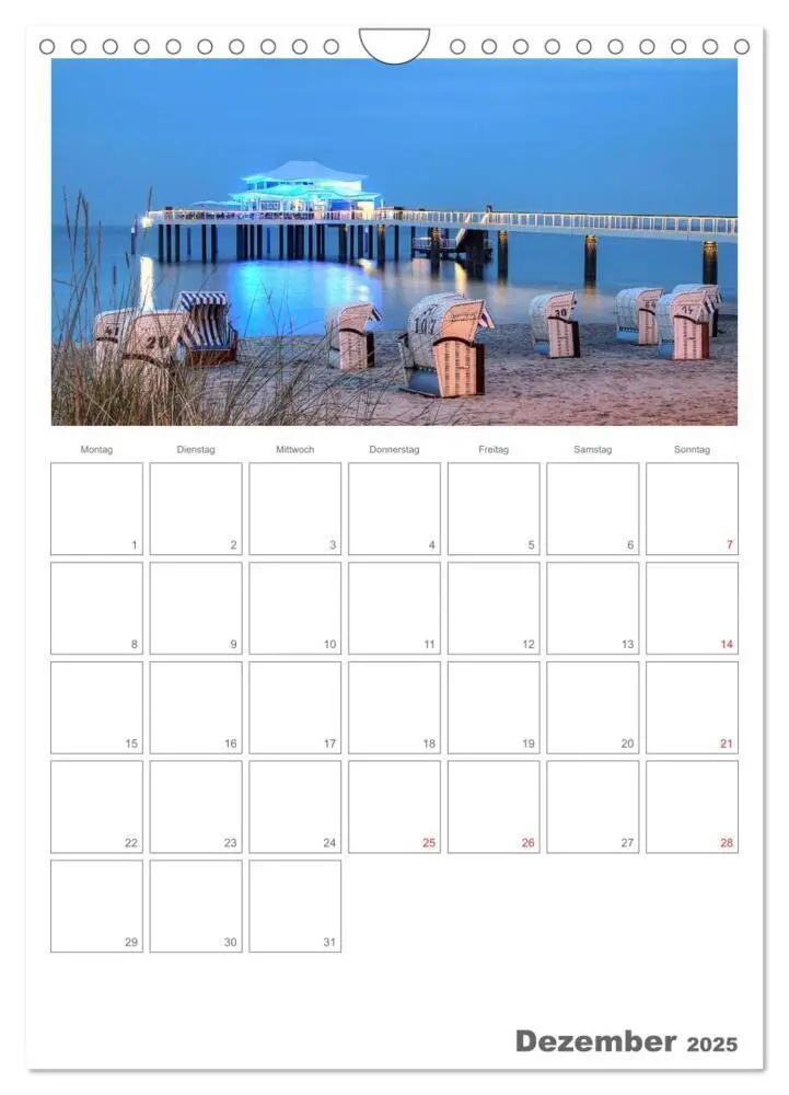 Bild: 9783457023396 | Timmendorfer Strand (Wandkalender 2025 DIN A4 hoch), CALVENDO...