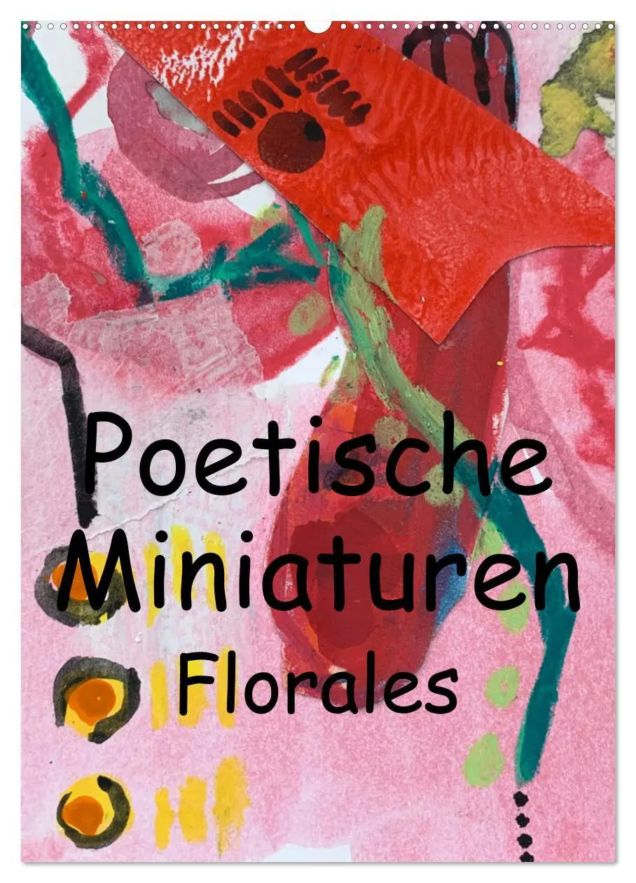 Cover: 9783457263396 | Poetische Miniaturen Florales (Wandkalender 2026 DIN A2 hoch),...