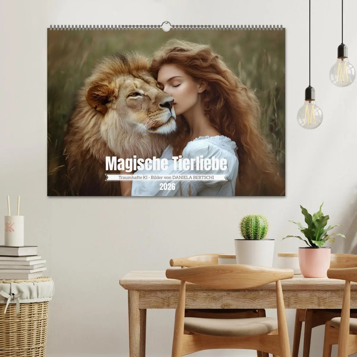 Bild: 9783457333396 | Magische Tierliebe (Wandkalender 2026 DIN A2 quer), CALVENDO...