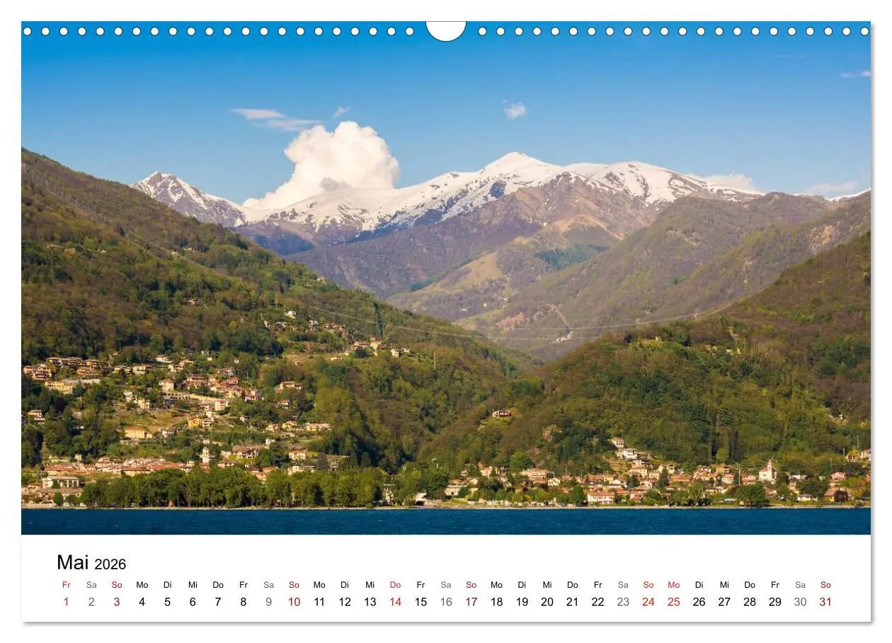 Bild: 9783457953396 | Lago Maggiore - Unterwegs am Westufer (Wandkalender 2026 DIN A3...