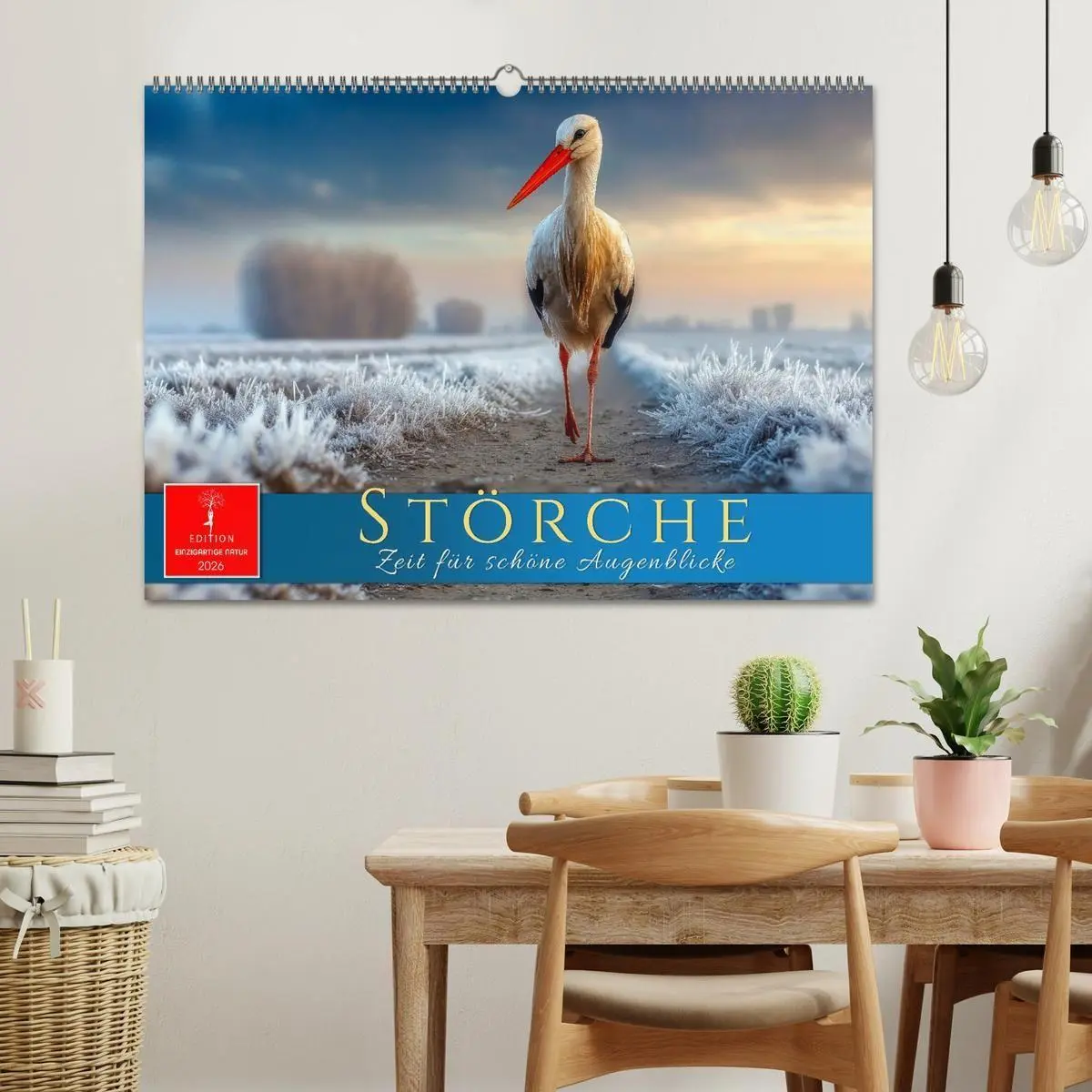 Bild: 9783516663396 | Störche - Zeit für schöne Augenblicke (Wandkalender 2026 DIN A2...