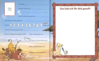 Bild: 9783833223396 | Disney Der König der Löwen. Meine Kindergartenfreunde | Walt Disney