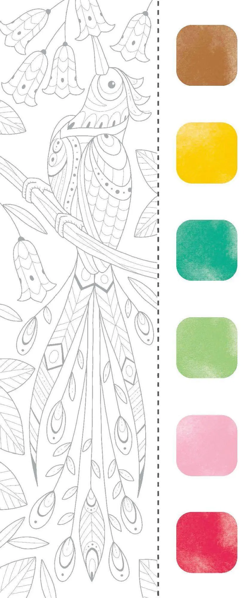 Bild: 4050003953496 | Aquarell-Glück | Fantasievögel | Marica Zottino | Buch | 40 S. | 2023