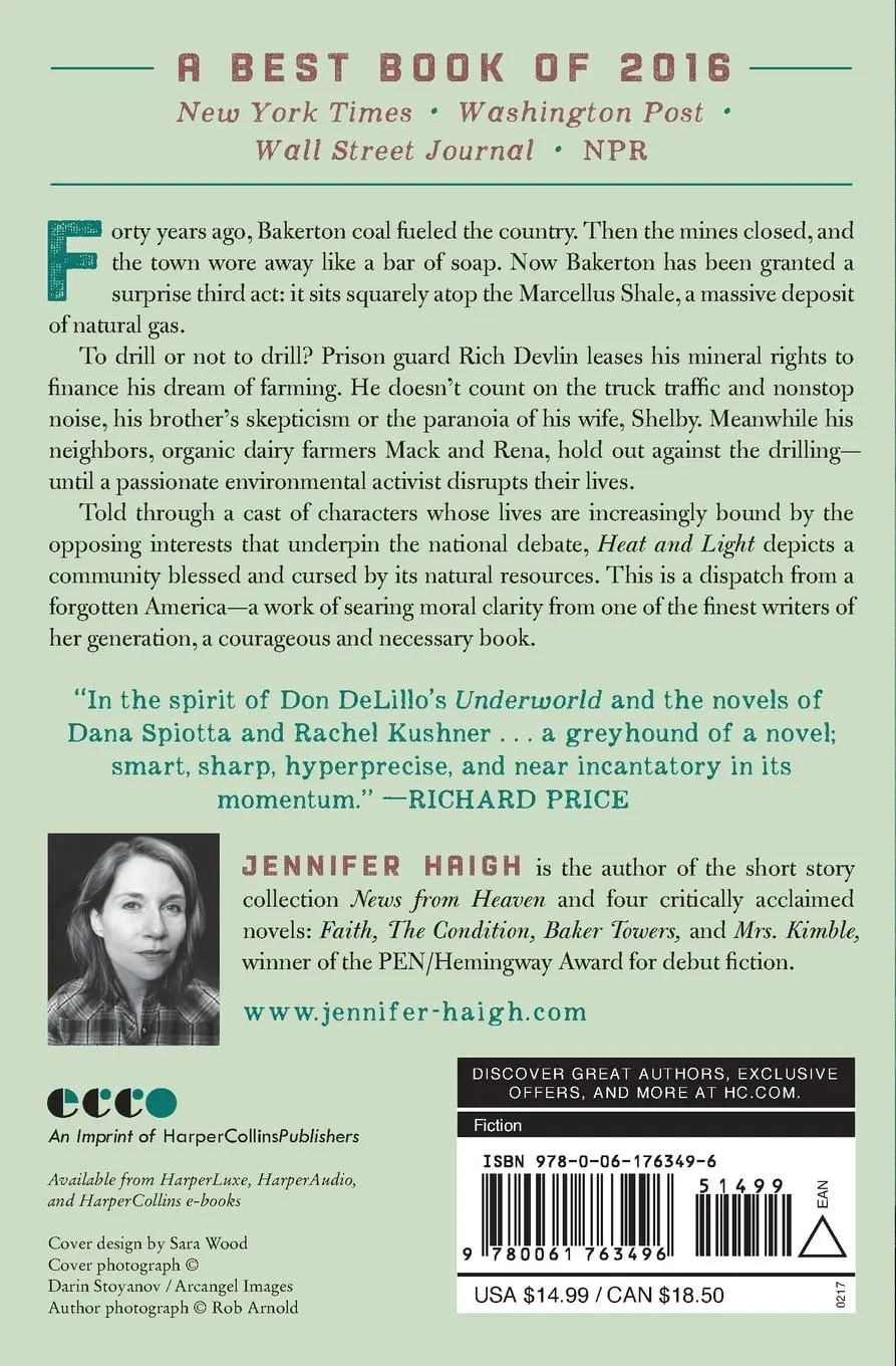 Rückseite: 9780061763496 | Heat and Light | Jennifer Haigh | Taschenbuch | 431 S. | Englisch