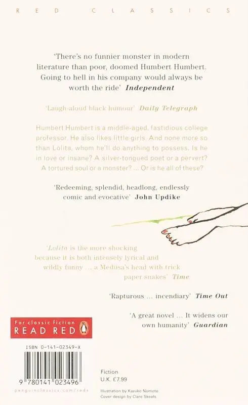 Rückseite: 9780141023496 | Lolita | Vladimir Nabokov | Taschenbuch | Penguin Red Classics | 2006