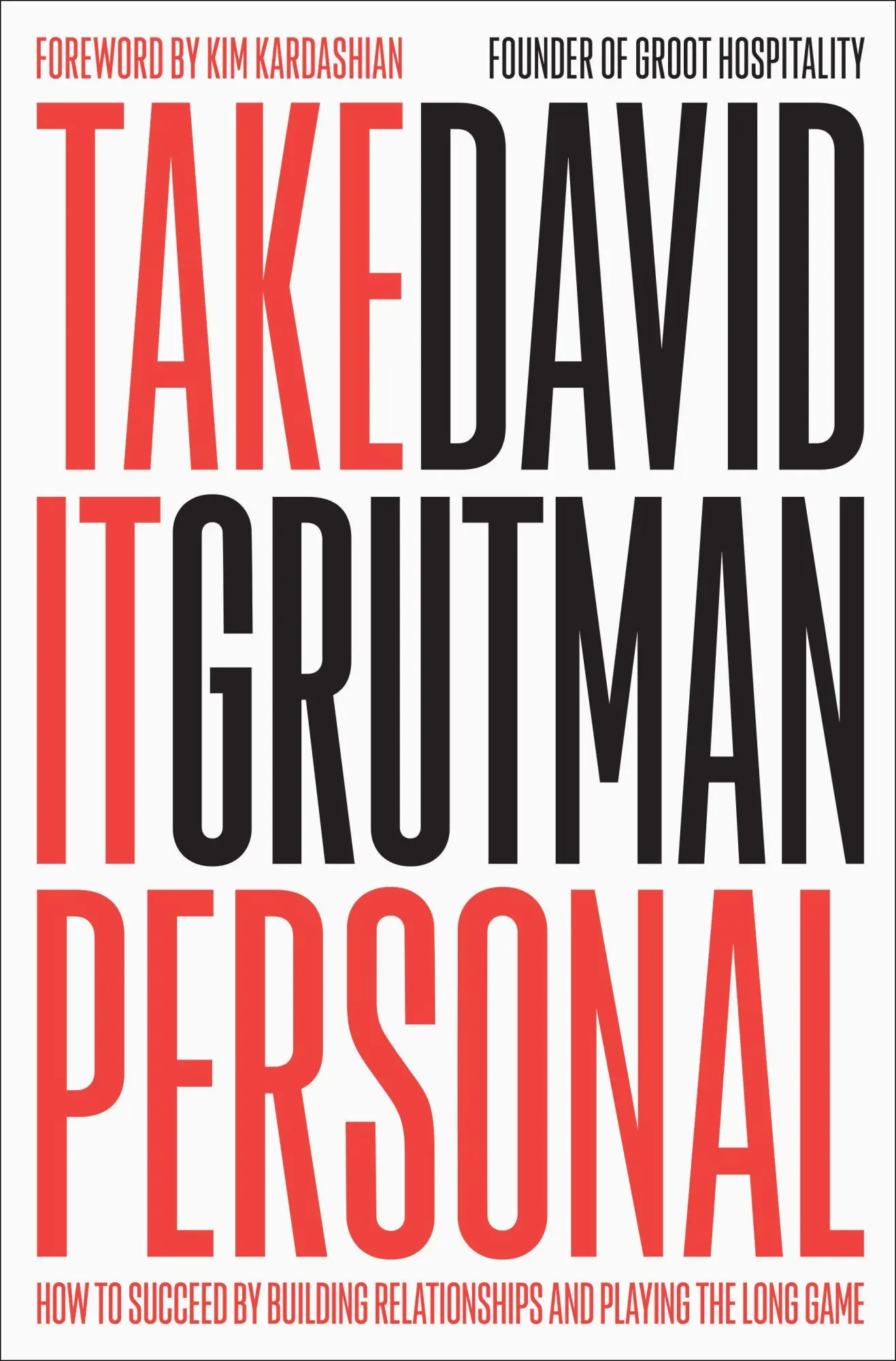 Cover: 9781638933496 | Take It Personal | David Grutman | Buch | Einband - fest (Hardcover)