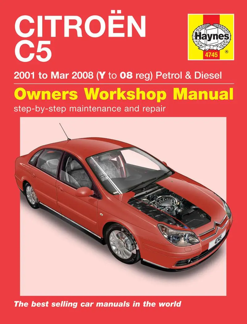 Cover: 9781785213496 | Citroen C5 Petrol &amp; Diesel (01 - Mar 08) Haynes Repair Manual | Buch