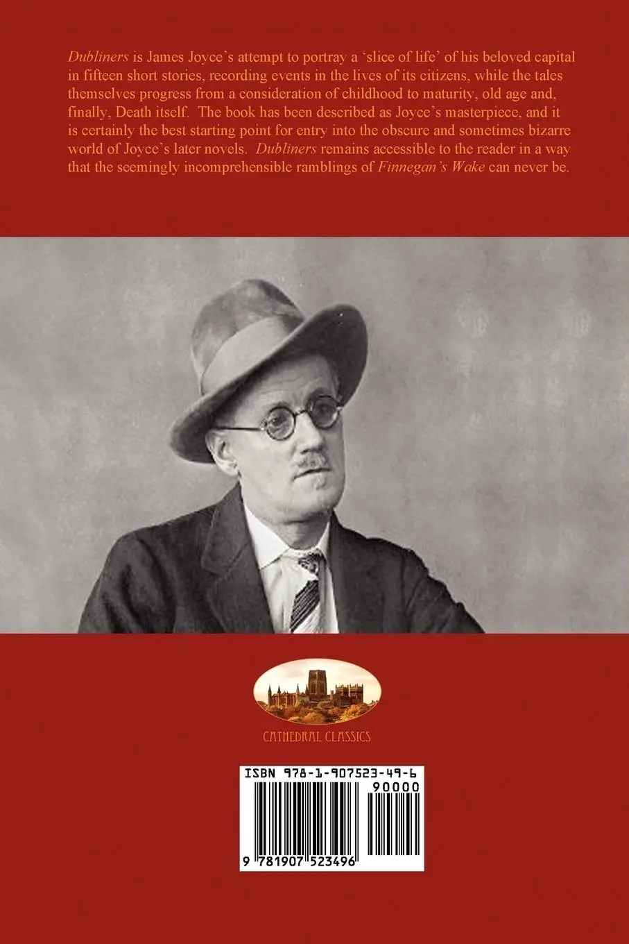 Rückseite: 9781907523496 | Dubliners (Aziloth Books) | James Joyce | Taschenbuch | Englisch