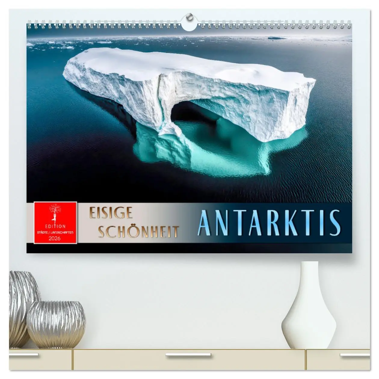 Cover: 9783457253496 | Antarktis - eisige Schönheit (hochwertiger Premium Wandkalender...