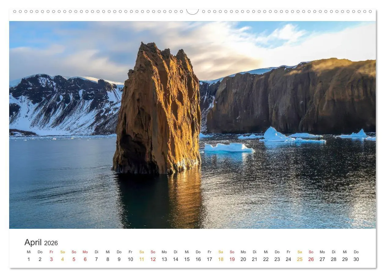 Bild: 9783457253496 | Antarktis - eisige Schönheit (hochwertiger Premium Wandkalender...