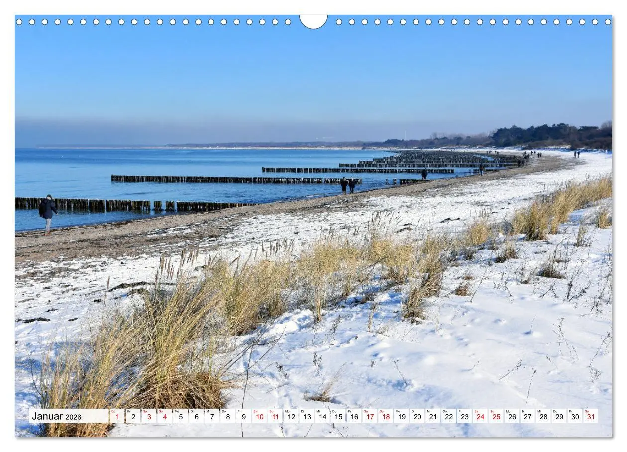 Bild: 9783457563496 | WARNEMÜNDE (Wandkalender 2026 DIN A3 quer), CALVENDO Monatskalender
