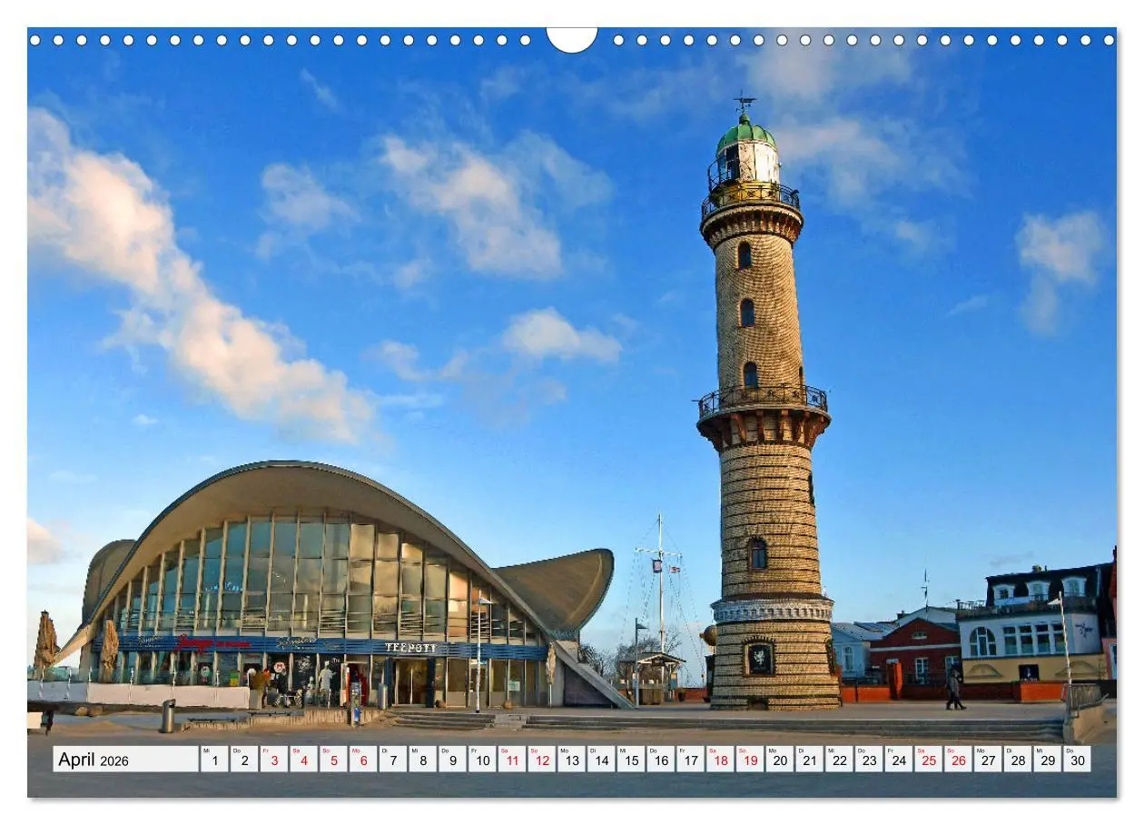 Bild: 9783457563496 | WARNEMÜNDE (Wandkalender 2026 DIN A3 quer), CALVENDO Monatskalender