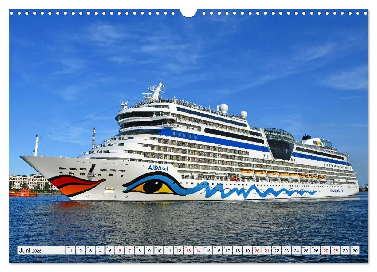 Bild: 9783457563496 | WARNEMÜNDE (Wandkalender 2026 DIN A3 quer), CALVENDO Monatskalender
