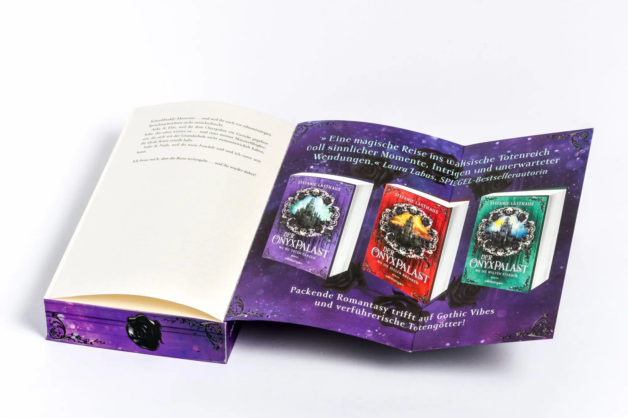 Bild: 9783764533496 | Der Onyxpalast - Wo die Toten tanzen | Roman | Stefanie Lasthaus