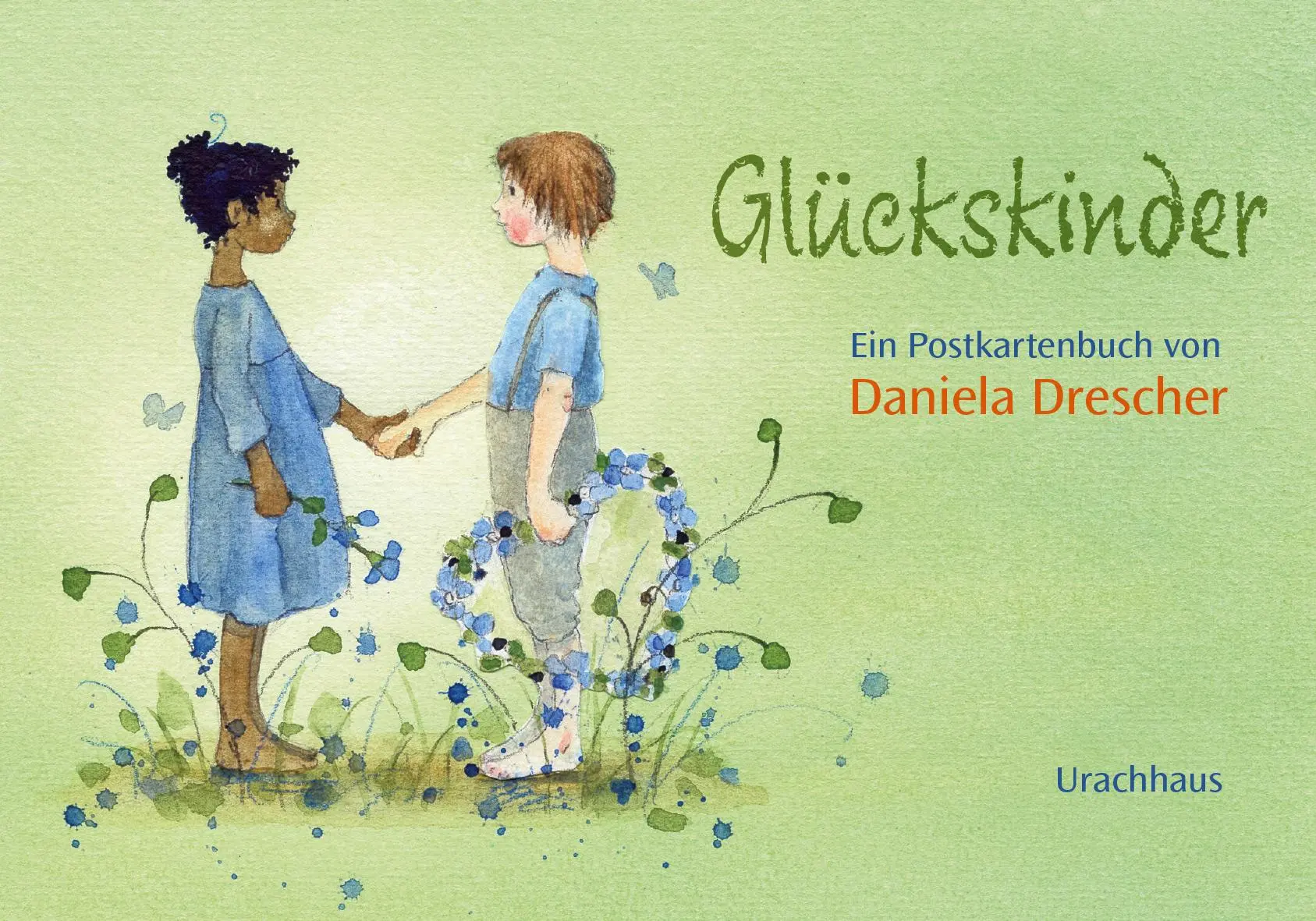 Cover: 9783825153496 | Postkartenbuch 'Glückskinder' | Daniela Drescher | Taschenbuch | 15 S.