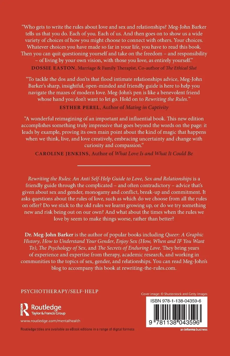 Rückseite: 9781138043596 | Rewriting the Rules | Meg-John Barker | Taschenbuch | Englisch | 2018