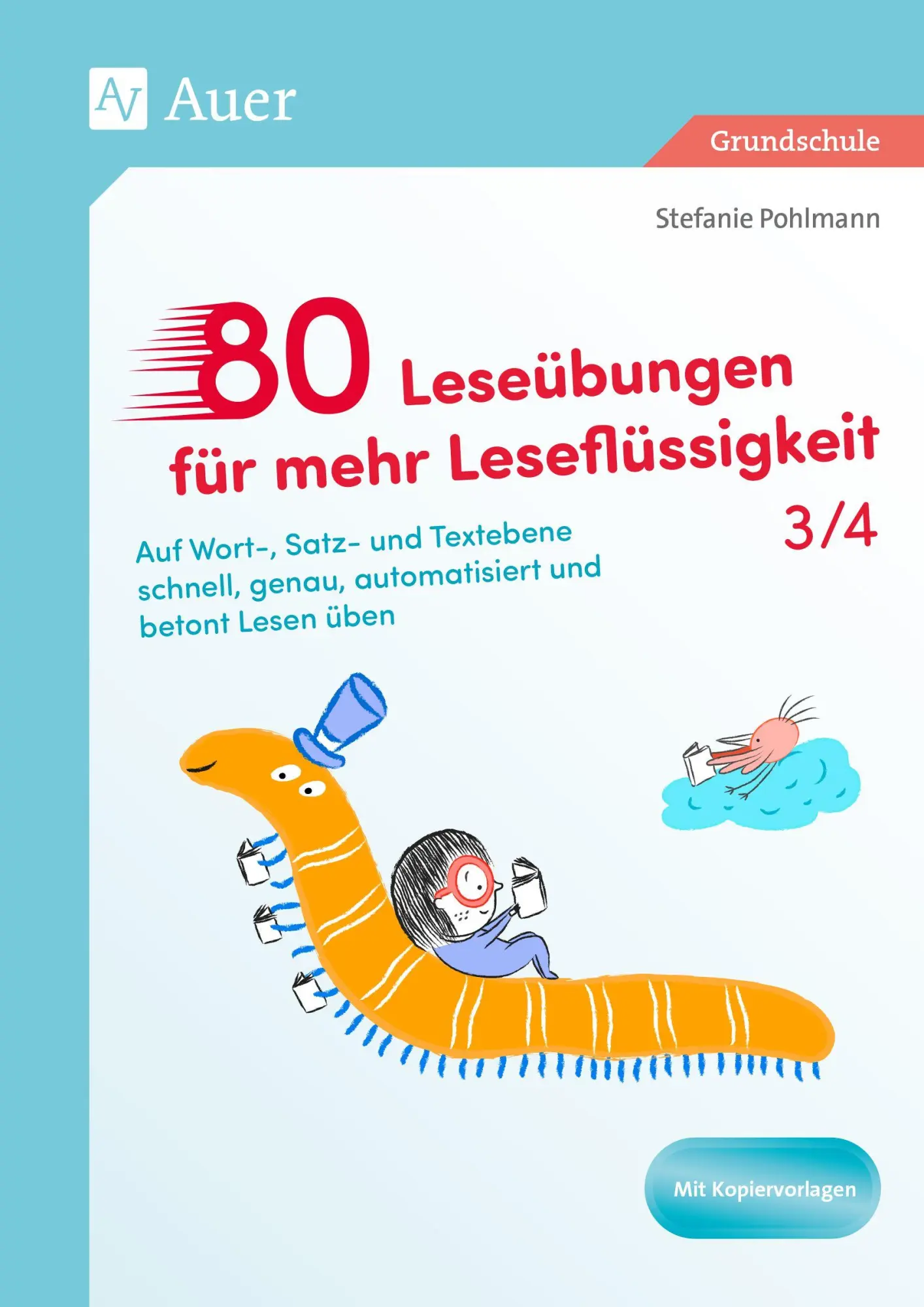 Cover: 9783403093596 | 80 Leseübungen für mehr Leseflüssigkeit 3/4 | Stefanie Pohlmann | Buch