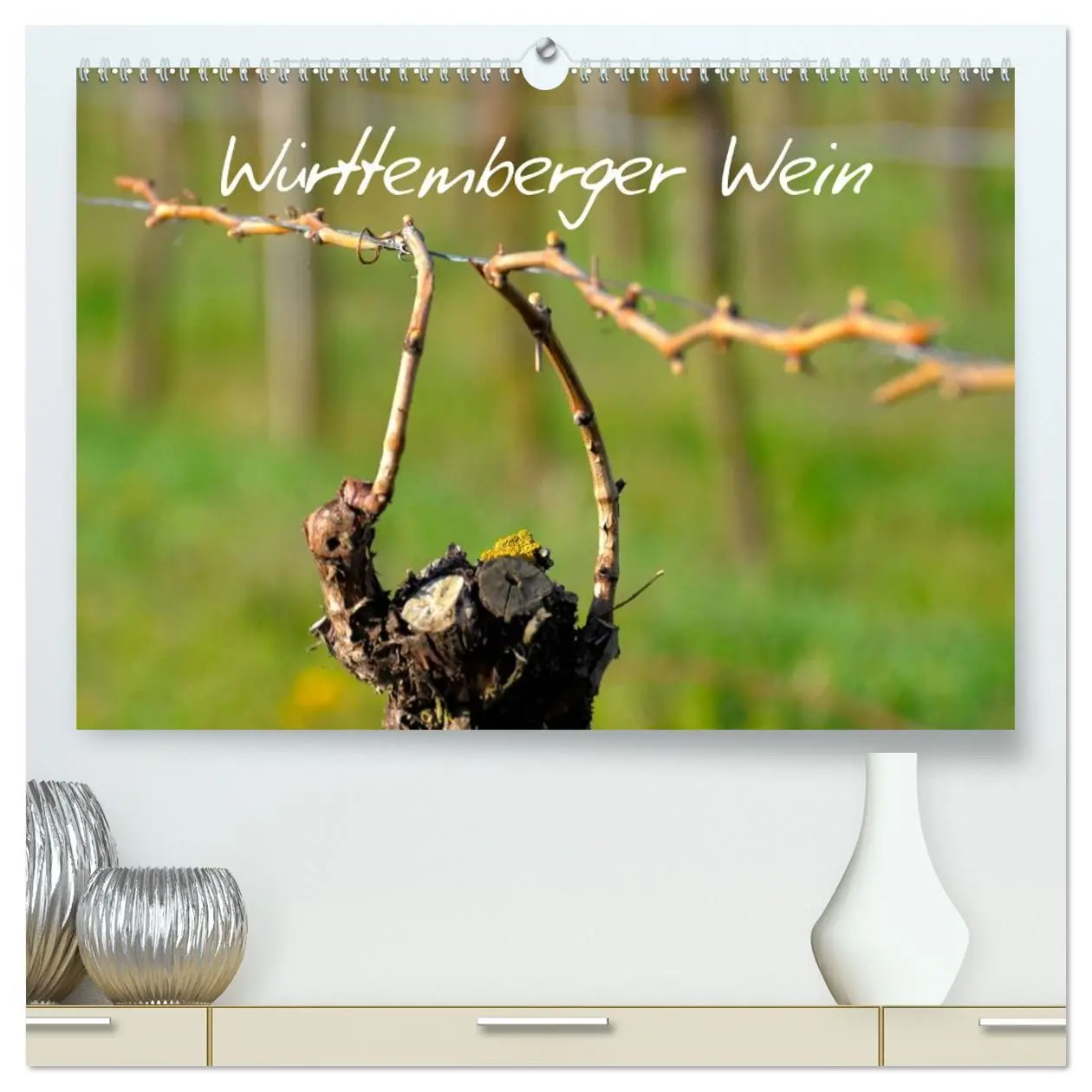 Cover: 9783516193596 | Württemberger Wein 2026 (hochwertiger Premium Wandkalender 2026 DIN...