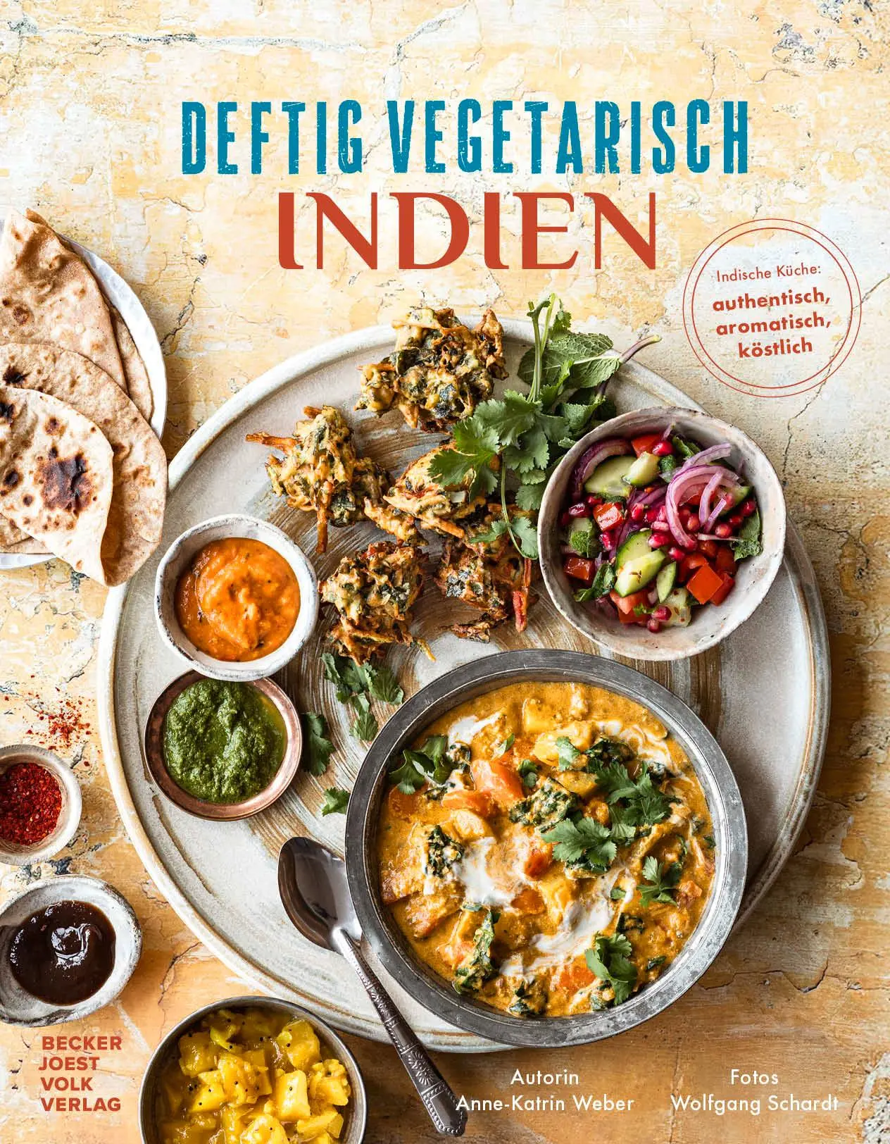 Cover: 9783954533596 | Deftig vegetarisch - Indien | Anne-Katrin Weber | Buch | 192 S. | 2025