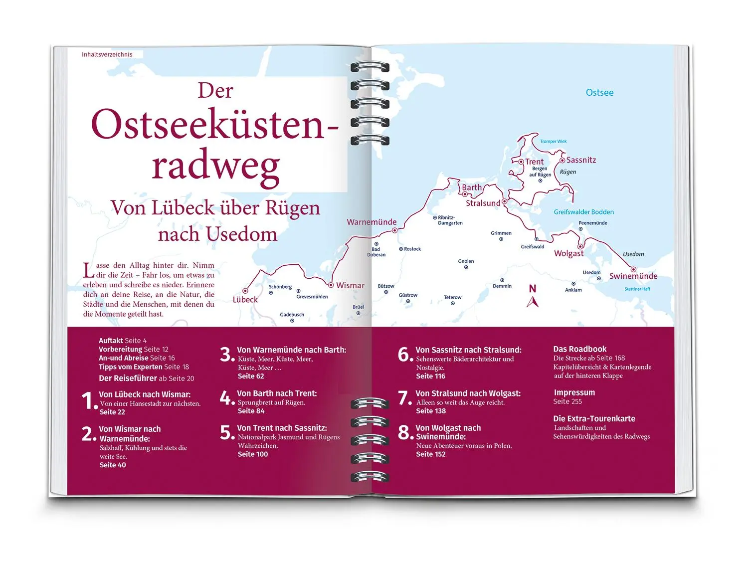 Bild: 9783991543596 | KOMPASS Radreiseführer Ostseeküstenradweg Mecklenburg-Vorpommern