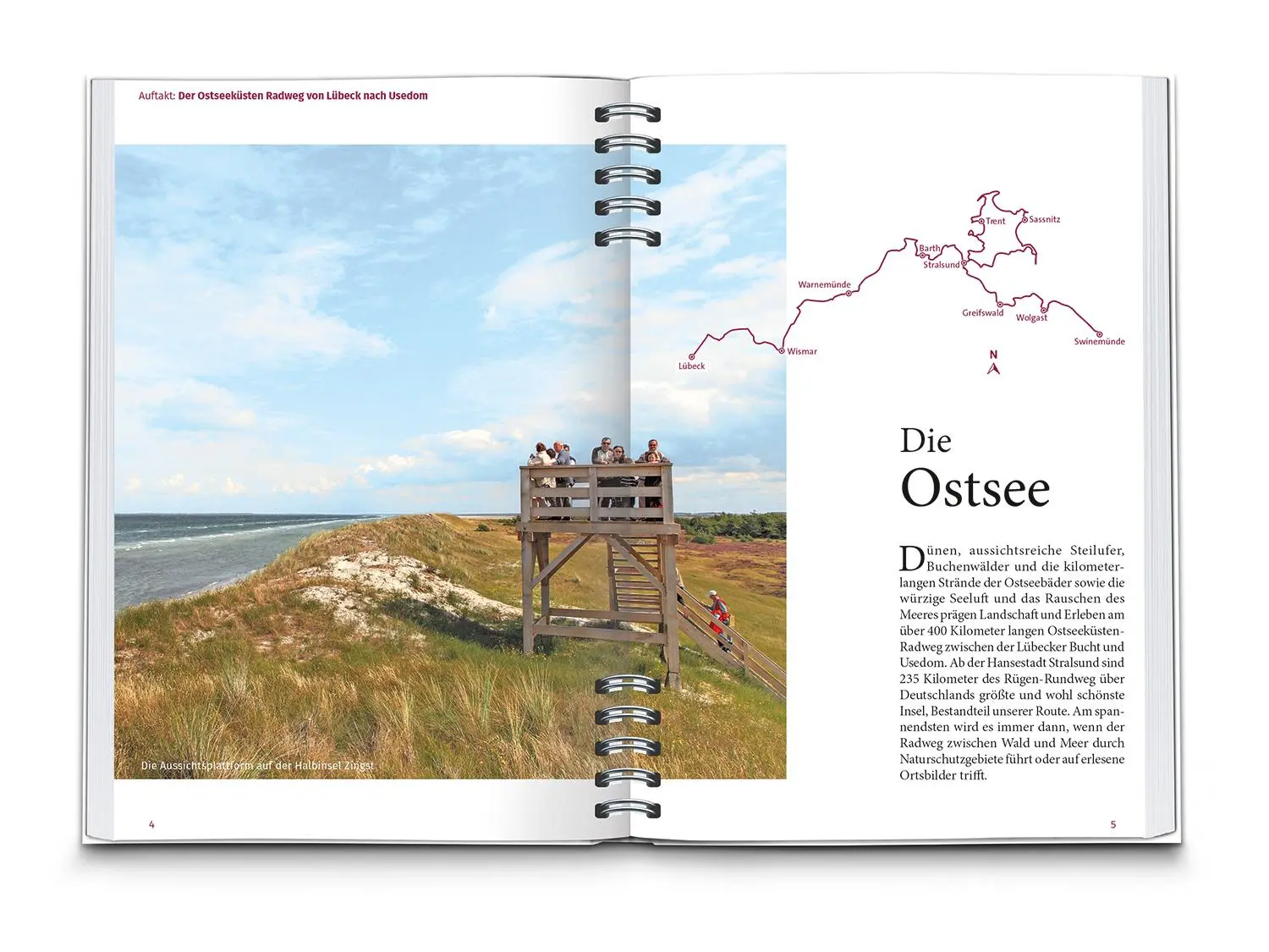 Bild: 9783991543596 | KOMPASS Radreiseführer Ostseeküstenradweg Mecklenburg-Vorpommern