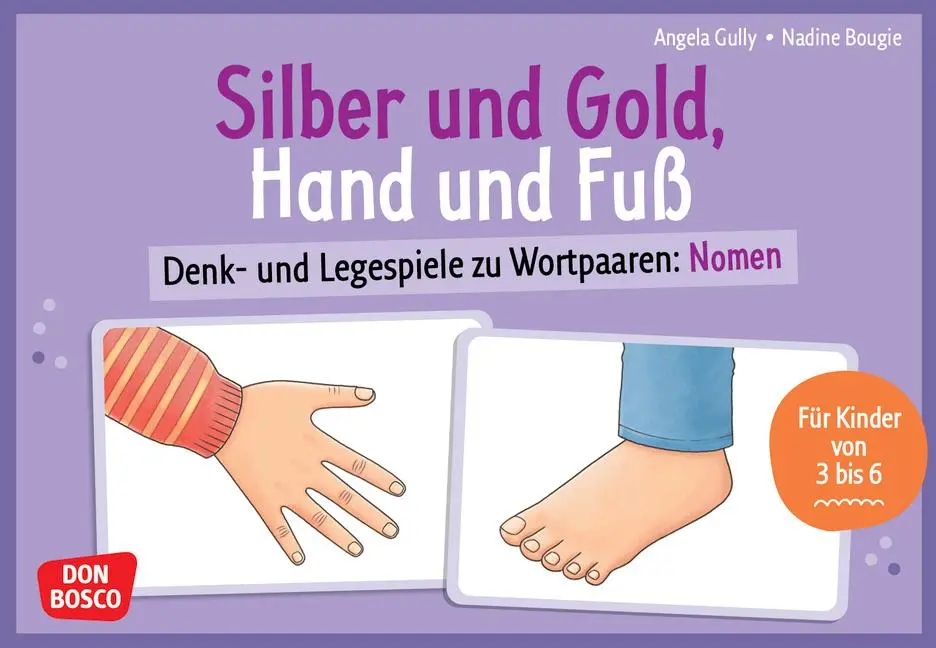 Cover: 4260694923696 | Silber und Gold, Hand und Fuß | Angela Gully | Box | 30 S. | Deutsch