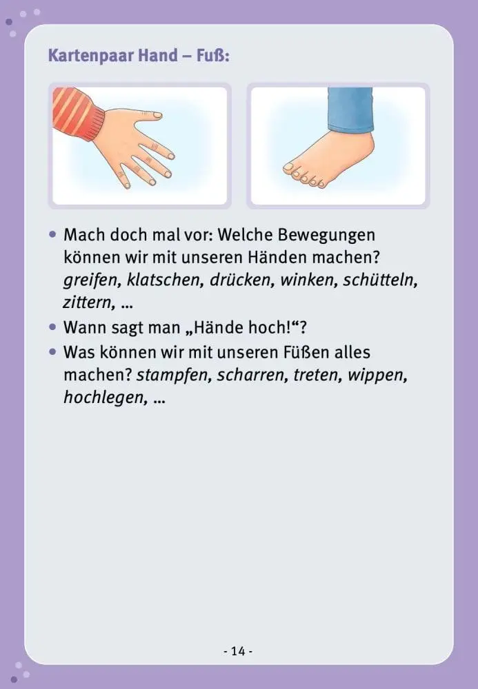 Bild: 4260694923696 | Silber und Gold, Hand und Fuß | Angela Gully | Box | 30 S. | Deutsch