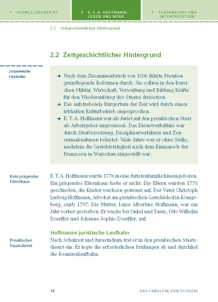 Bild: 9783129303696 | Das Fräulein von Scuderi von E.T.A Hoffmann | E T A Hoffmann | Buch