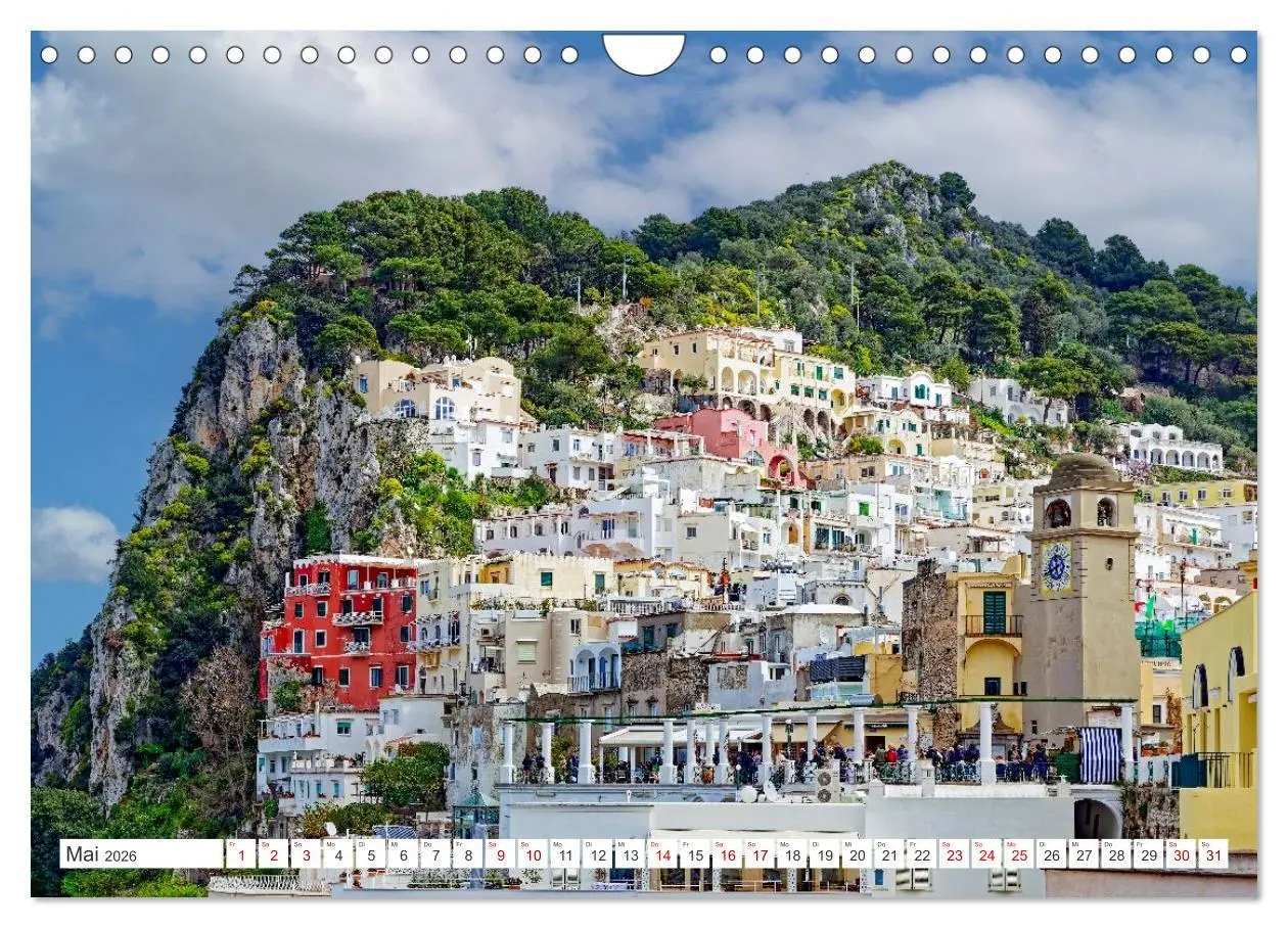 Bild: 9783457303696 | Italien - Inselparadiese von Capri bis Alicudi (Wandkalender 2026...