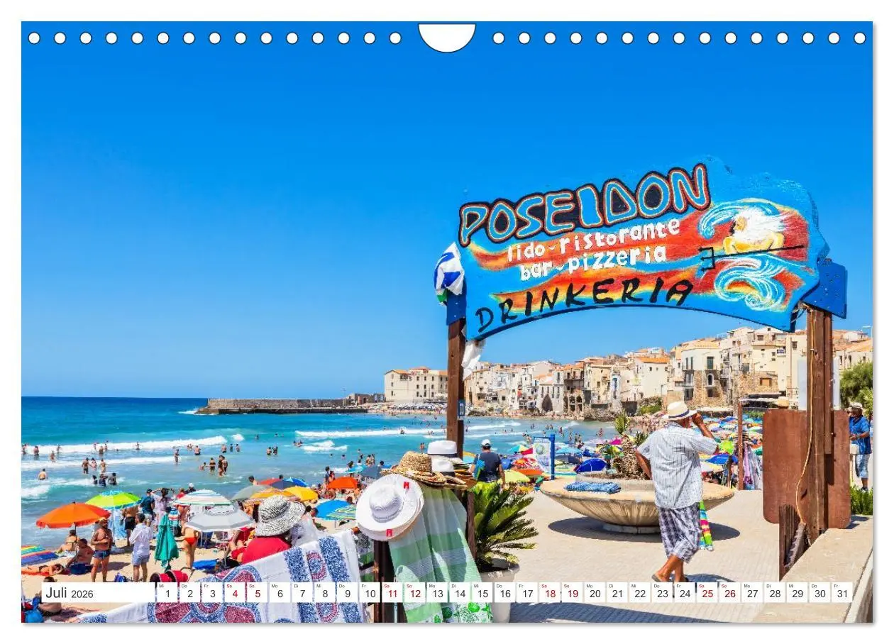 Bild: 9783457303696 | Italien - Inselparadiese von Capri bis Alicudi (Wandkalender 2026...