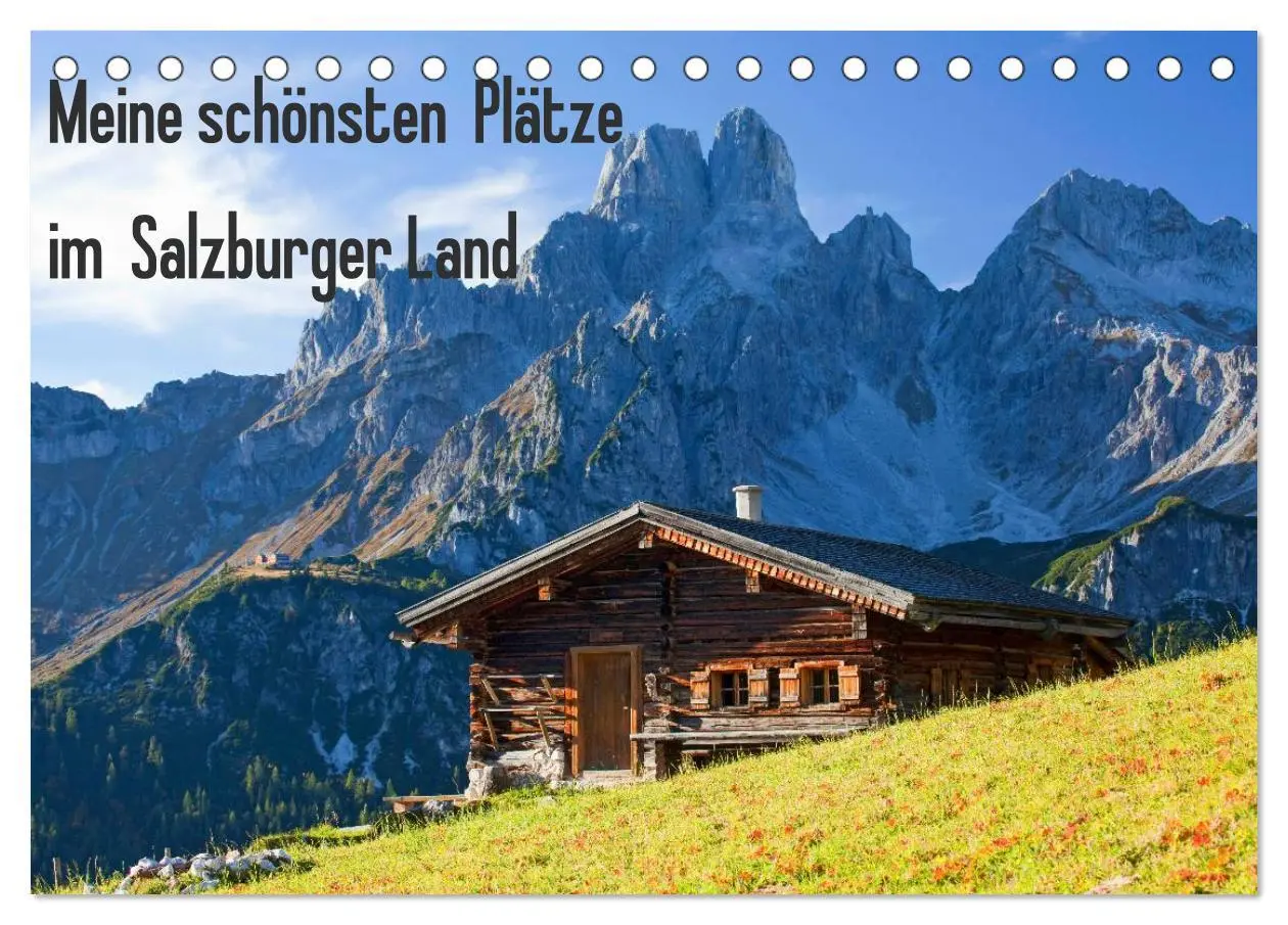 Cover: 9783516013696 | Meine schönsten Plätze im Salzburger Land (Tischkalender 2026 DIN...