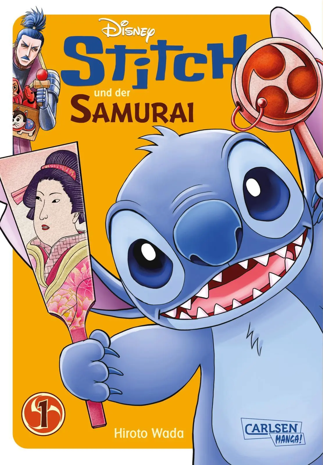 Cover: 9783551803696 | Stitch: Stitch und der Samurai 1 | Hiroto Wada | Taschenbuch | Stitch