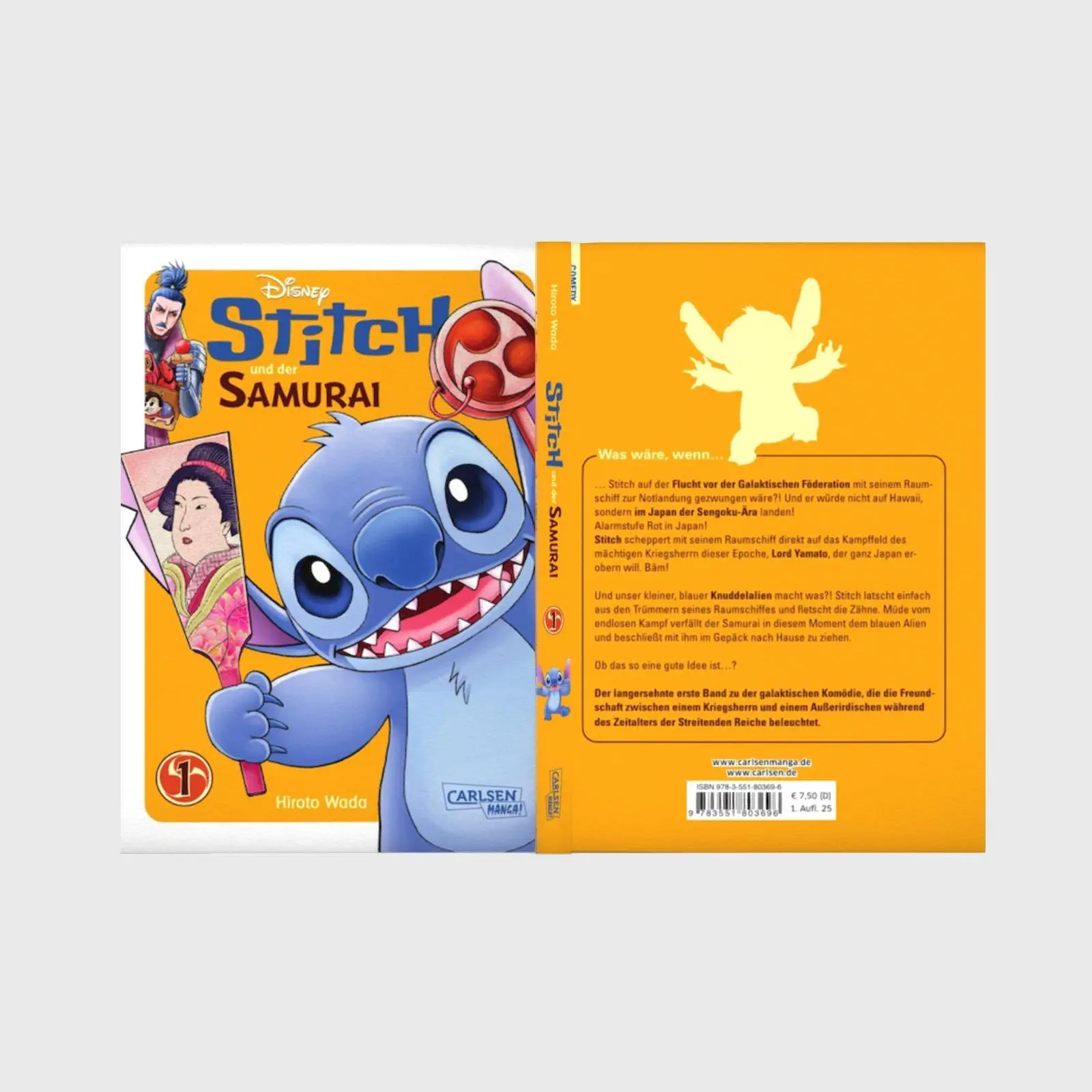 Bild: 9783551803696 | Stitch: Stitch und der Samurai 1 | Hiroto Wada | Taschenbuch | Stitch