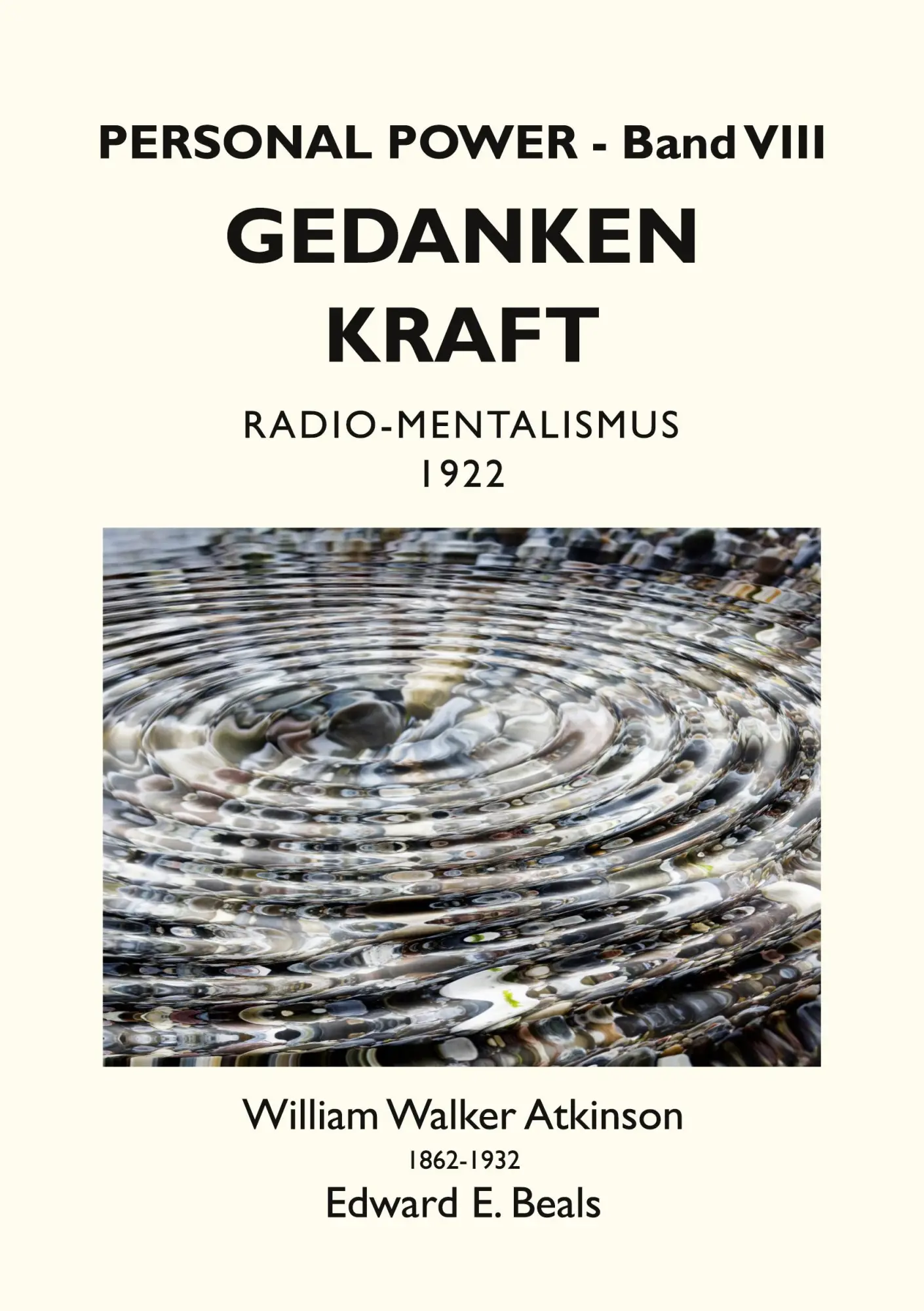 Cover: 9783754303696 | Gedanken-Kraft | Radio-Mentalismus | William Walker Atkinson (u. a.)