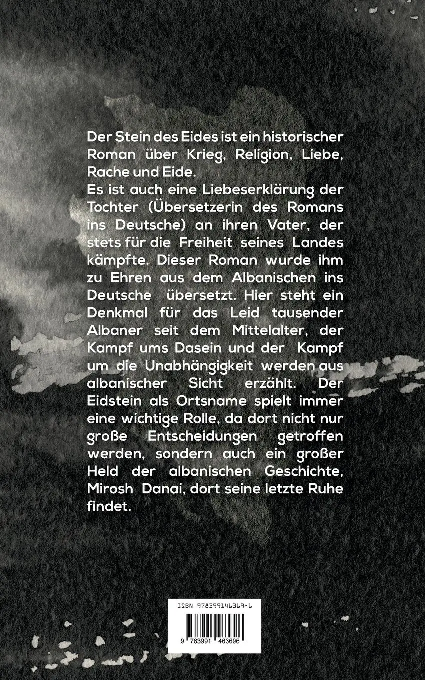 Rückseite: 9783991463696 | Der Stein des Eides | Ahmet Qeriqi | Taschenbuch | 326 S. | Deutsch