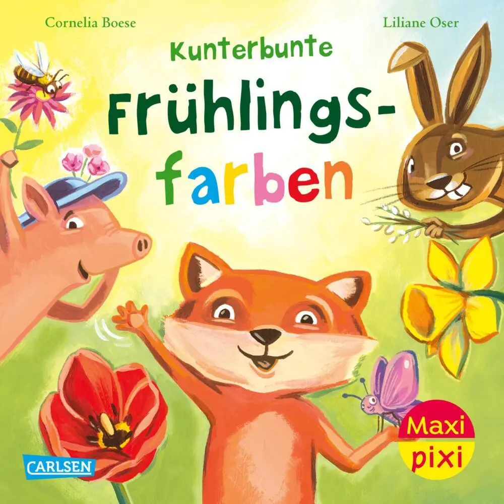 Cover: 9783551033796 | Maxi Pixi 461: Kunterbunte Frühlingsfarben | Cornelia Boese | Buch