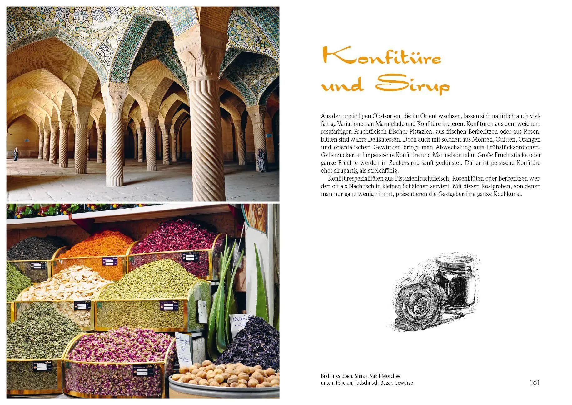 Bild: 9783895663796 | Persisch vegetarisch | 120 Originalrezepte der persischen Küche | Buch