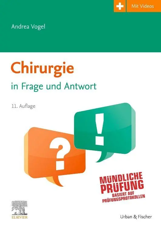 Cover: 9783437413896 | Chirurgie in Frage und Antwort | Andrea Vogel | Taschenbuch | XVIII