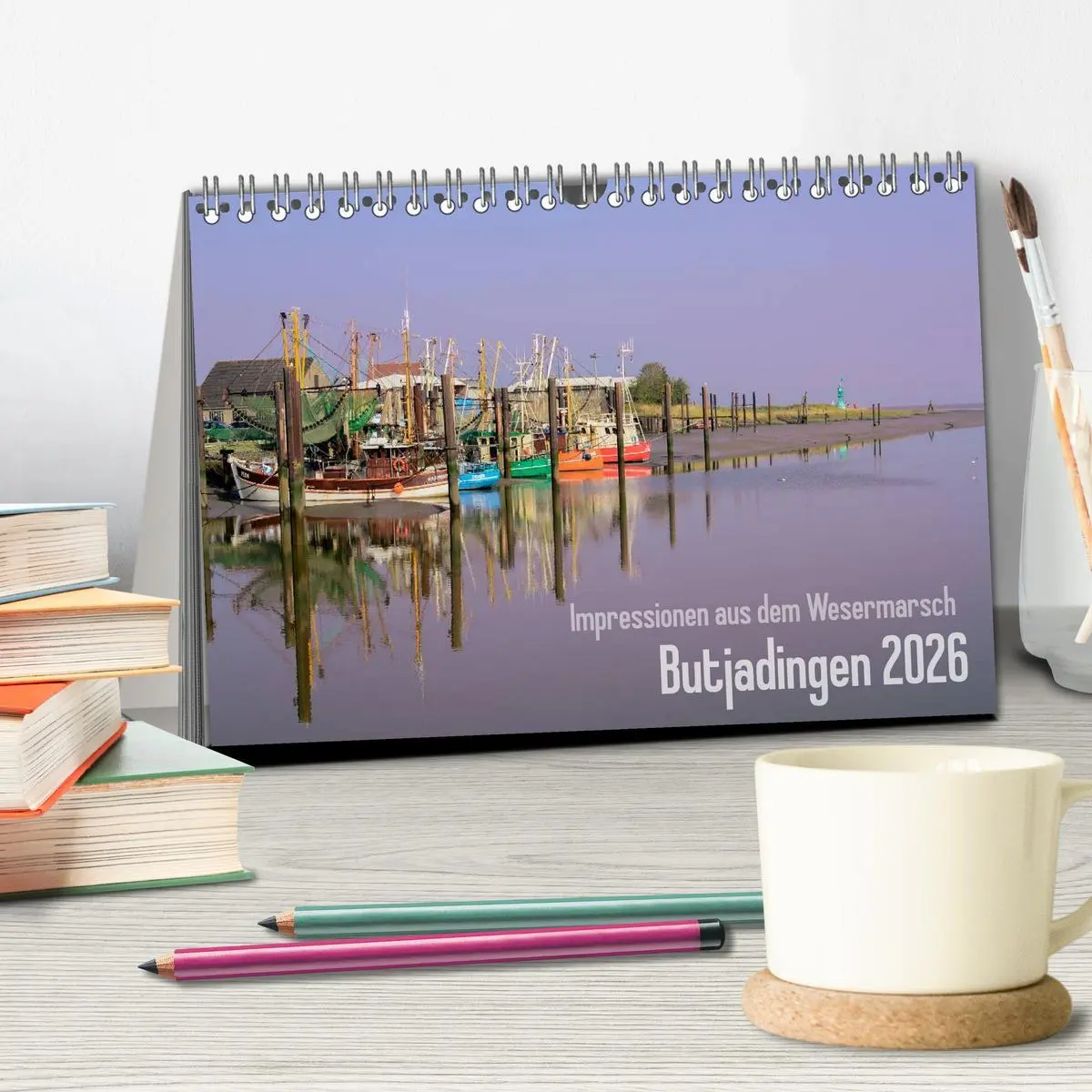 Bild: 9783516093896 | Impressionen aus dem Wesermarsch - Butjadingen 2026 (Tischkalender...
