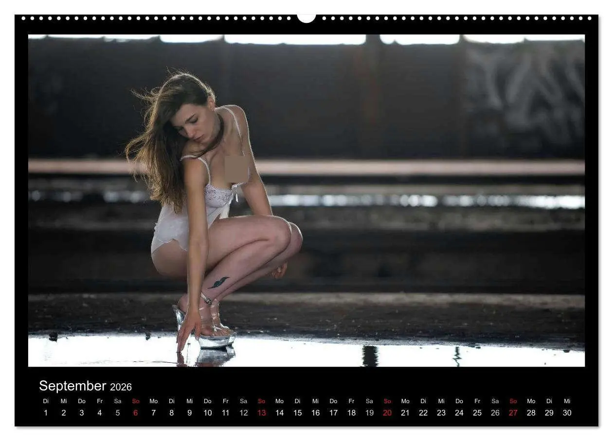 Bild: 9783516163896 | Outdoor Aktkalender 2026 (Wandkalender 2026 DIN A2 quer), CALVENDO...