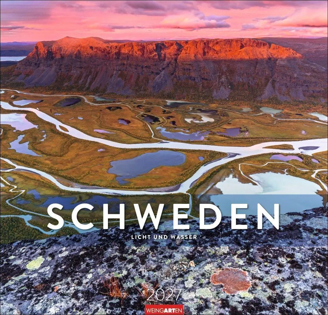 Cover: 9783839903896 | Schweden Kalender 2027 - Licht und Wasser | Kalender | Spiralbindung