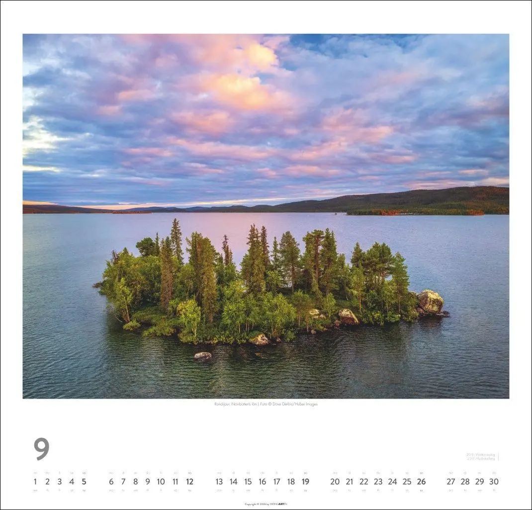 Bild: 9783839903896 | Schweden Kalender 2027 - Licht und Wasser | Kalender | Spiralbindung
