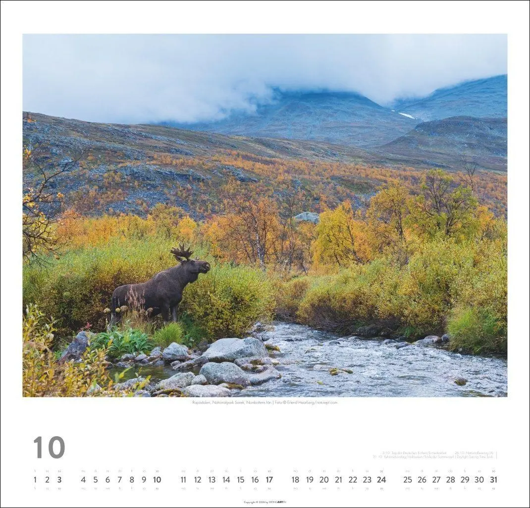 Bild: 9783839903896 | Schweden Kalender 2027 - Licht und Wasser | Kalender | Spiralbindung