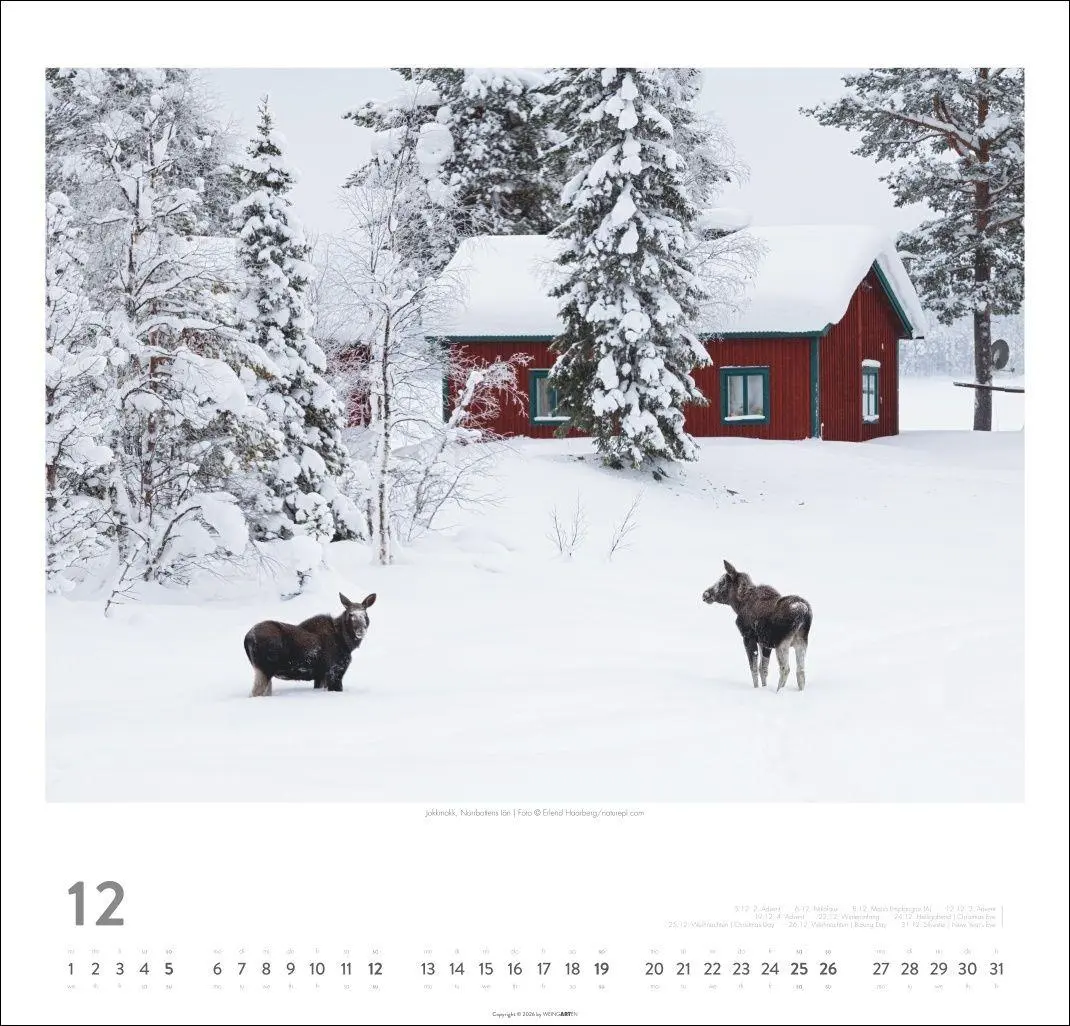 Bild: 9783839903896 | Schweden Kalender 2027 - Licht und Wasser | Kalender | Spiralbindung