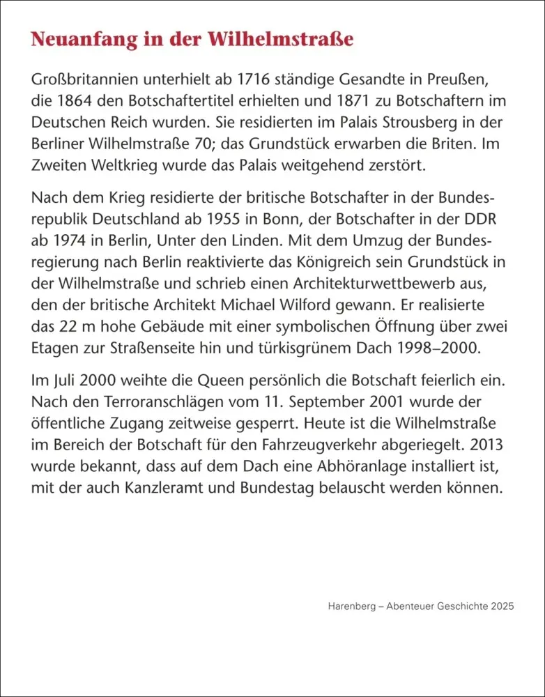 Bild: 9783840033896 | Abenteuer Geschichte Tagesabreißkalender 2025 - Menschen,...