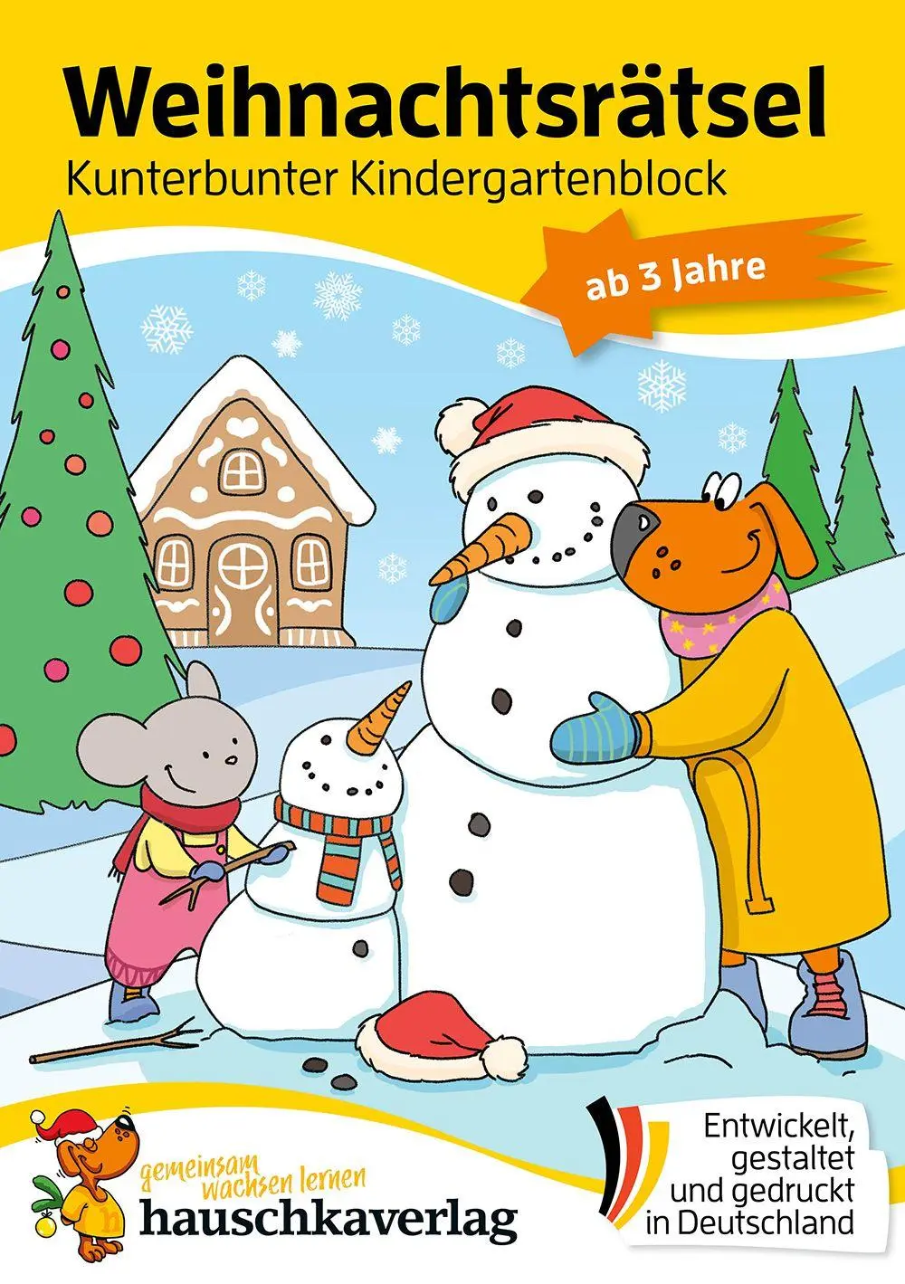 Cover: 9783881003896 | Weihnachtsrätsel - Kunterbunter Kindergartenblock ab 3 Jahre | Maier