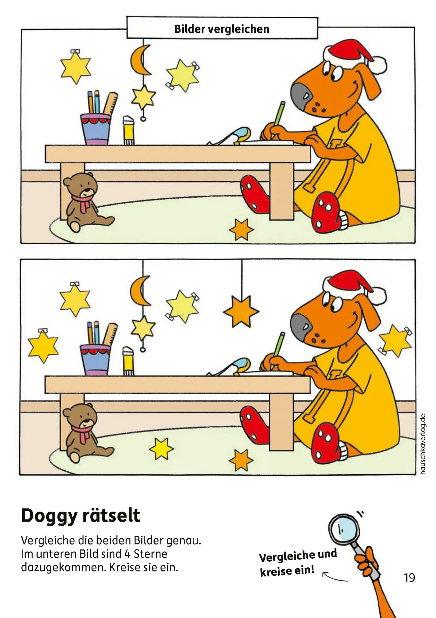 Bild: 9783881003896 | Weihnachtsrätsel - Kunterbunter Kindergartenblock ab 3 Jahre | Maier