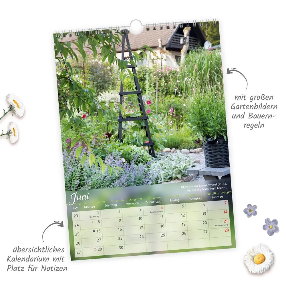 Bild: 9783988023896 | Trötsch Classickalender Gartenfreunde 2026 | Wandkalender | KG | 24 S.